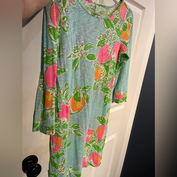 Lilly Pulitzer Marlowe Boatneck T-Shirt Dress XS summer beach vacation - Picture 5 of 6